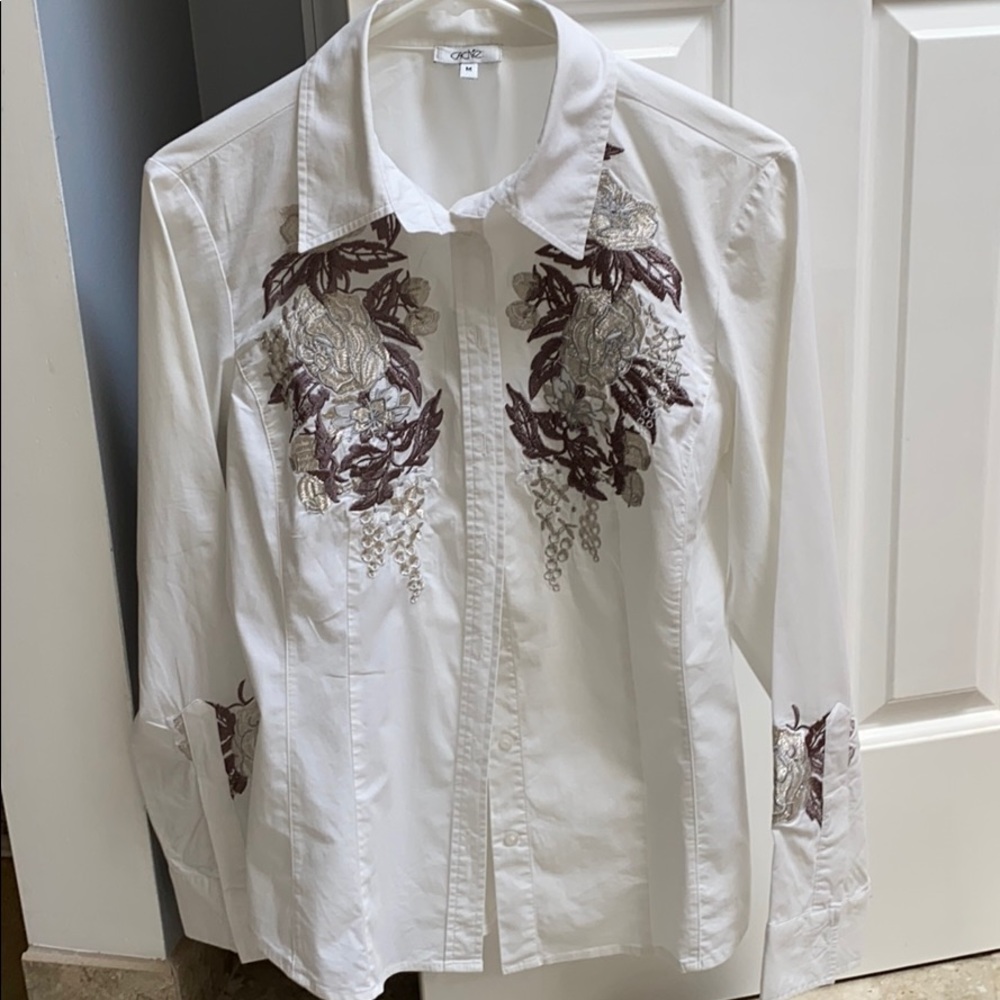 Women’s Cache Button Down Shirt - image 1